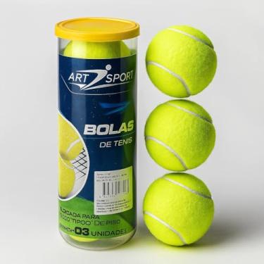 Imagem de Kit 3 Bolas de Tênis Verdes Para Treinamento de Alta Performance Borracha 6cm diamentro (6)