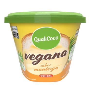 Imagem de Manteiga De Coco Vegana Com Sal Qualicoco 200g