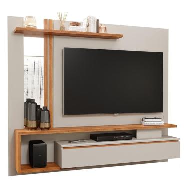 Imagem de Painel Suspenso Treviso Off White-cinamomo Para Até 60? - Permóbili Off White-cinamomo