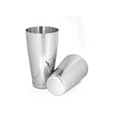 Imagem de Coqueteleira Inox Profissional Boston Barman Drinks 2 Copos - CLICK HO