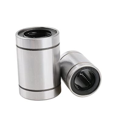 Imagem de Rolamentos de esferas de alta velocidade 1 peça rolamento de movimento linear LM3 4 5 6 8 10 12 16 20 25 30 35 40 50 60UU Rolamento de esferas de sulco profundo de alta dureza (tamanho: LM8S 8X15X17)