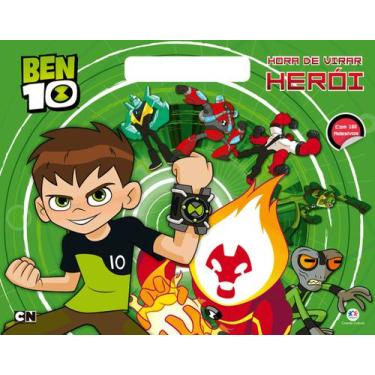 Imagem de Livro - Ben 10 - Hora de virar herói!