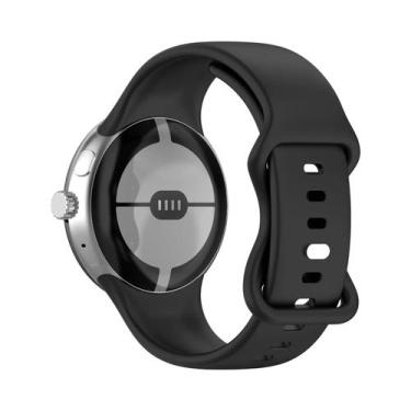 Imagem de Pulseira De Silicone Respirável Para Google Pixel Watch 4/3 45mm 41mm 