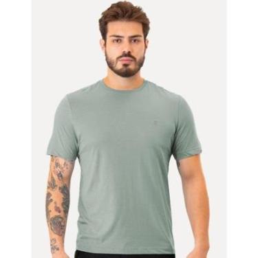 Imagem de Camiseta Individual Masculina Comfort Pima Soft Touch Azul Claro-Masculino