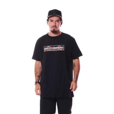 Imagem de Camiseta Bali Company Never Stop Climb, Preto, gg