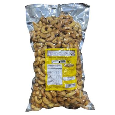 Imagem de Castanhaê Castanha de Caju Torrada sem Sal Inteira 1kg