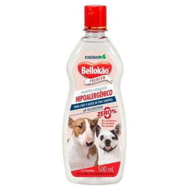 Imagem de Shampoo Hipoalergênico Cães Pele Sensivel Bellokao 500ml - BELLOKÃO