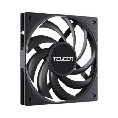 Imagem de Ventoinha Ultrafina De 120mm Para Gabinete De PC, 15mm, 4 Pinos PWM, 8