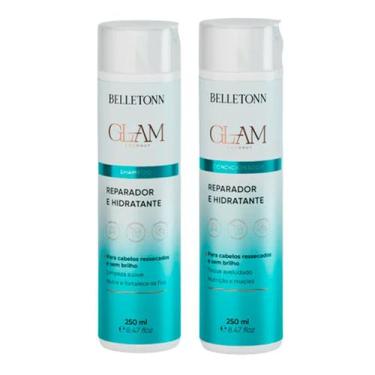 Imagem de Kit Shampoo E Condicionador 250ml Linha Glam Coconut Belissè - BELLETO