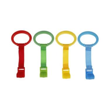 Imagem de Anel De Puxar Para Berço E Carrinho De Bebê, 4/8 Peças, Anel Suspenso 