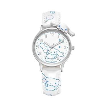 Imagem de Relógio De Quartzo Kawaii Hello Kitty Kuromi Cinnamoroll Para Meninas,