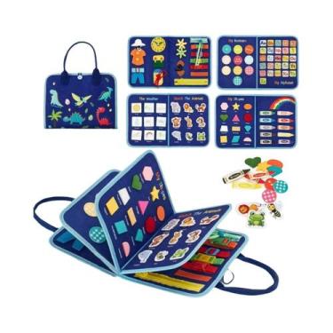 Imagem de Brinquedo Sensorial Educacional Montessori Para Crianças Pequenas: Ati