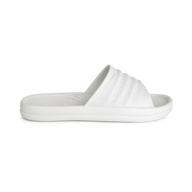 Imagem de Chinelo Sandália Slide Leve Yvate Massageador Nuvem Macio, Branco, 35