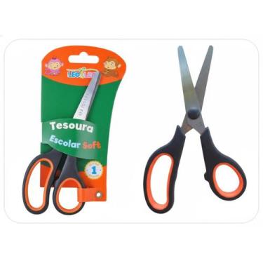 Imagem de Tesoura escolar soft leo e leo