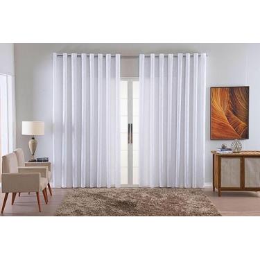 Imagem de cortina sala quarto decoraçao jacquard tecido luxo 4,00x2,80 cor:avela