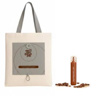 Imagem de Kit Ecobag Café com Deus Pai 2026 + Marca Texto Oficial Café com Deus 