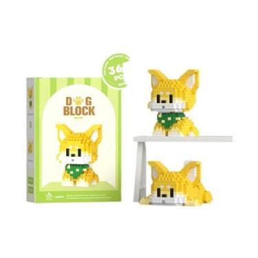 Imagem de Blocos De Montar De Micro Partículas De Cachorrinho Fofo, Brinquedo Ed