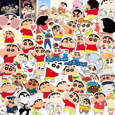 Imagem de Adesivos Anime Crayons Shins Chanss Vinyl Cartoon Anime x50 - yiweisai