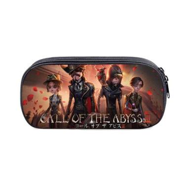Imagem de Bolsa de lápis Identitys Calls Of Abyss Nylon Impermeável 21x5x10cm - 