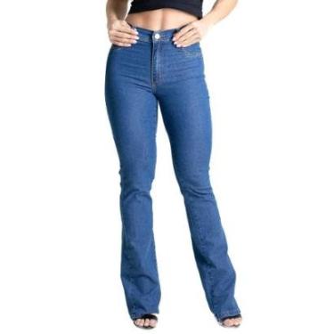 Imagem de Calça Jeans Sawary Boot Cut - 280991 - Azul médio 42-Feminino