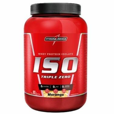 Imagem de Whey Iso Triple Zero - 907g Morango - IntegralMédica-Unissex
