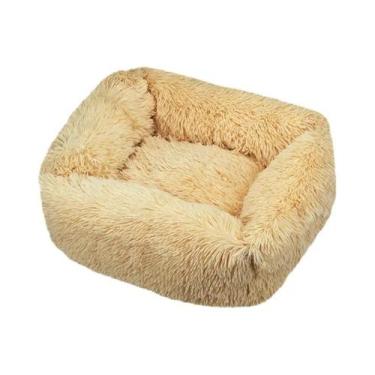 Imagem de Cama De Luxo Para Cães Pequenos, Médios E Grandes, Lavável, Tapete Qua