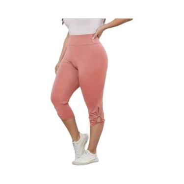 Imagem de Calças De Yoga De Cintura Alta plus Size S-8XL Para Mulheres, Leggings