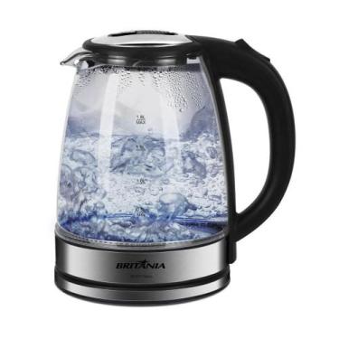 Imagem de Chaleira Britânia Elétrica 1,8 Litros BCH11 Vidro - Britania, 110V