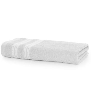 Imagem de Toalha de Banho 100% Algodão Branco Santista