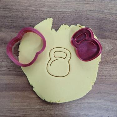 Imagem de Cortador Musculação Peso Agachamento Livre Sumô - DOCEIMPRESSO,  9cm