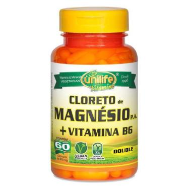 Imagem de Cloreto de Magnésio P.A. 800mg 60 cáps - Unilife