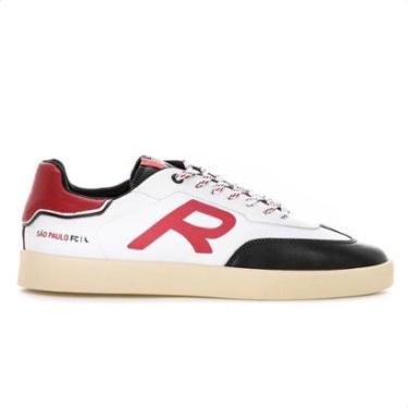 Imagem de Tênis Reserva R Vintage São Paulo Branco Preto e Vermelho - Masculino-Masculino