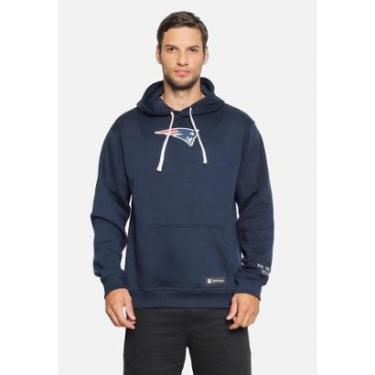 Imagem de Moletom NFL Canguru New England Patriots Masculino-Masculino