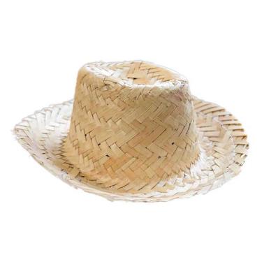 Imagem de Chapéu de Palha Cowboyzinho Festa Junina Caipira - Casa dos Chapéus 