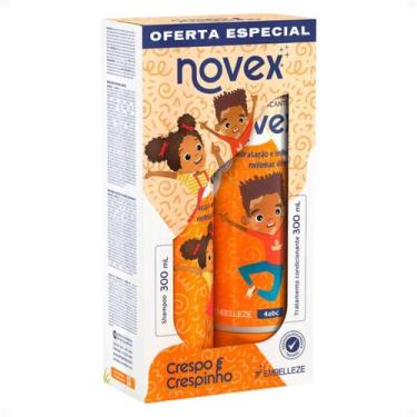 Imagem de Kit Novex Crespo Crespinho 4abc: Shampoo e Tratamento Condicionante 30