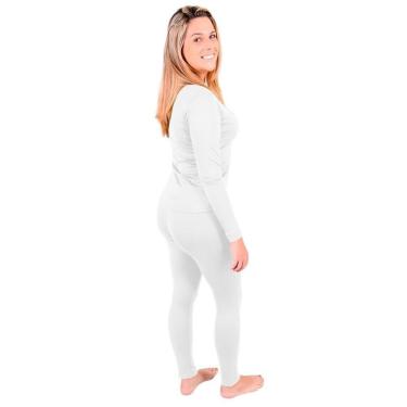 Imagem de Conjunto Térmico Segunda Pele RT Feminino Frio Extremo Thermo Tec 250g-Feminino