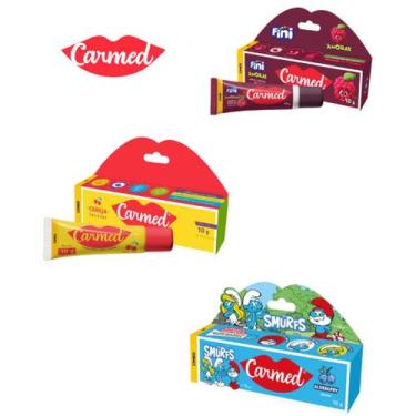 Imagem de Kit 3 Carmed (Cereja,Amora e OS Smurfs)