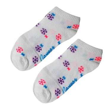 Imagem de Kit Meia Infantil Yins Cano Curto 3 Unidades - Item Sortido
