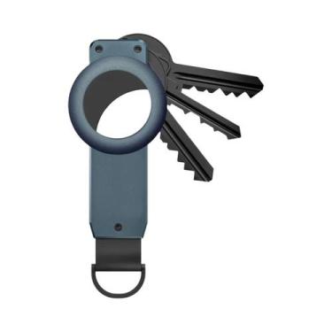 Imagem de Organizador De Chaves Compacto Em Metal Com Estojo Para Airtag Compatí