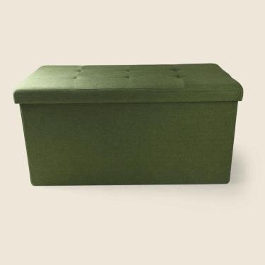 Imagem de Puff Báú Madeira Verde G - A\CASA