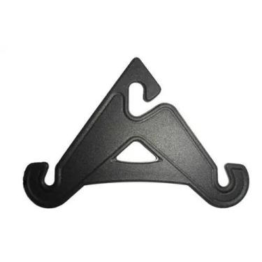 Imagem de Suporte de Parede e Varão para Sandálias Kit 50 Unidades