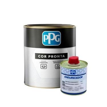 Imagem de Tinta pu vermelho flash vw 90 auto ppg 675ml + cat 225ml - marca
