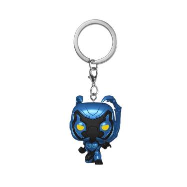Imagem de Chaveiro Pop Blue Beetle Besouro Azul Leve com Material Durável Azul Funko Pop!
