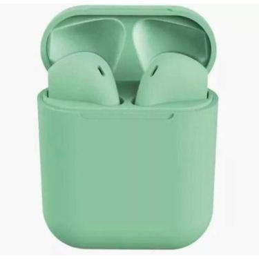 Imagem de Fone De Ouvido I12 Tws 5.0 Par Touch Todas Cores Bluetooth Anúncio com