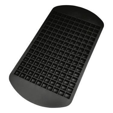 Imagem de Forma de Gelo em Silicone 160 Mini Cubos Perfeitos para Drinks Sucos Silicone Compacta...