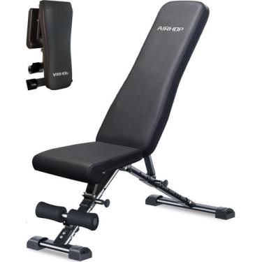 Imagem de Banco de Musculação AIRHOP Ajustável e Dobrável para Academia em Casa
