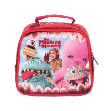 Imagem de Lancheira Escolar Térmica Infantil Que Monstro Te Mordeu  - Dermiwil