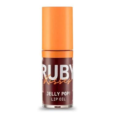 Imagem de Oleo labial hidratante jelly berry pop ruby kisses com textura leve - 
