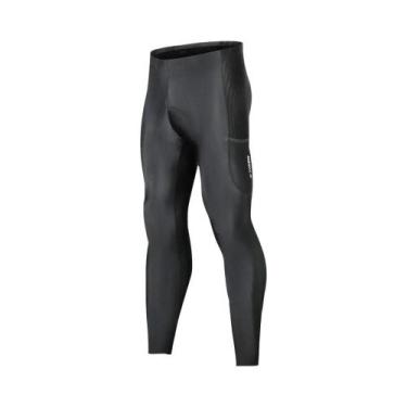 Imagem de Calças de Ciclismo Masculinas para Inverno - Com Gel 5D e Acolchoado, 