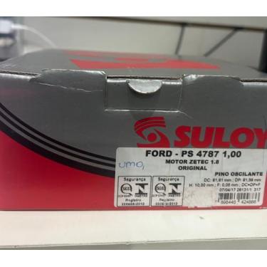Imagem de Jogo Pistão motor zetec 1.8 - PS4787 1,00 - SULOY 